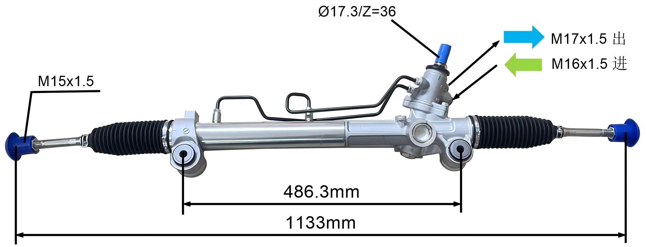 44200-06280 Automotive Steering Gear 44200-06280 Automotive Steering Gear